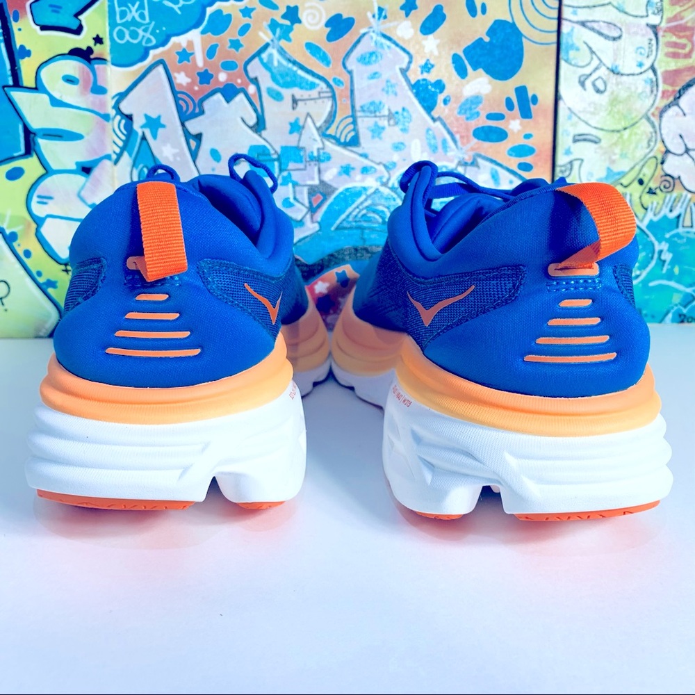 Hoka Bondi 8 Coastal Sky/Orange 1123202 - Picture 7 of 8